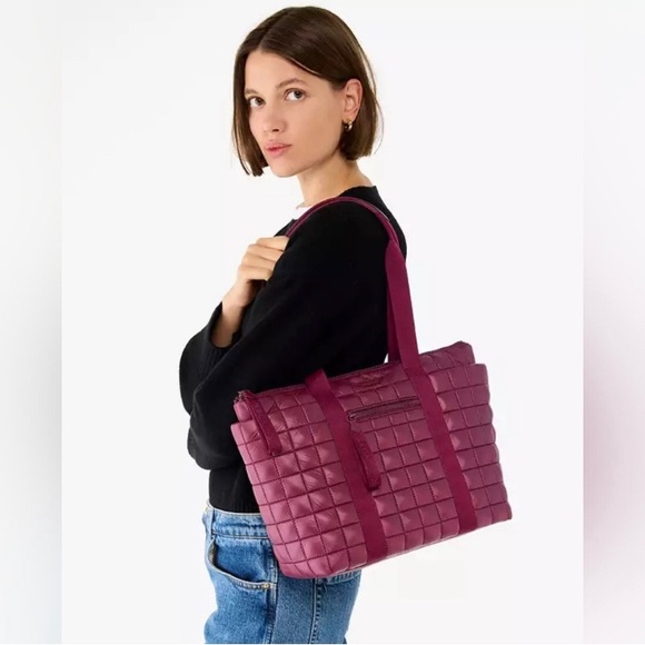 👛 ♠️ NWT Kate Spade Blackberry Camden Quilted Medium Tote 💕✨ - Picture 7 of 7